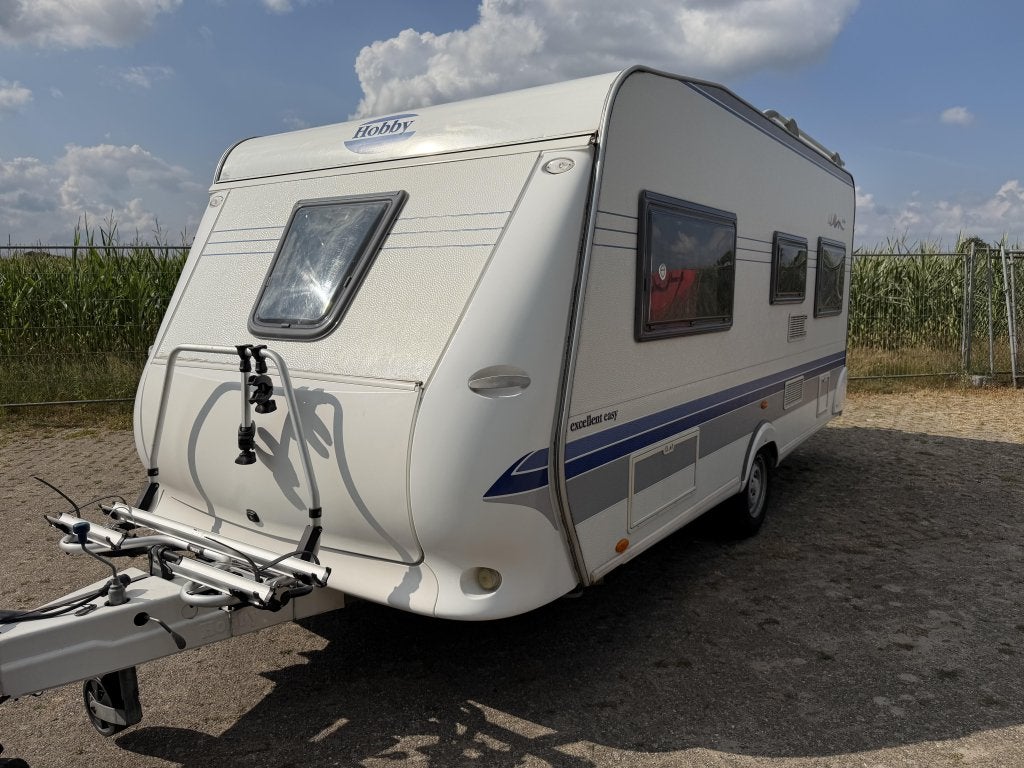 Hobby excellent easy 460 Ufe, Caravans en Kamperen, Caravans, Bedrijf, Tot en met 4, Hobby