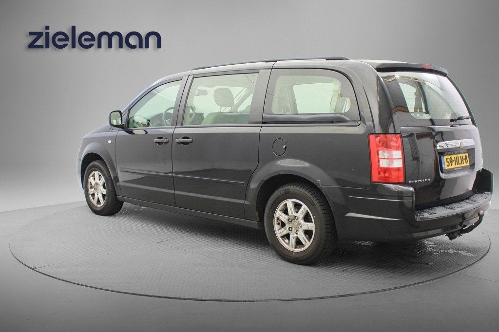 Chrysler GRAND-VOYAGER 3.8 V6 LX 6 Persoons Automaat - Clima, Auto's, Chrysler, 3301 cc, Gebruikt, Grand Voyager, Zwart