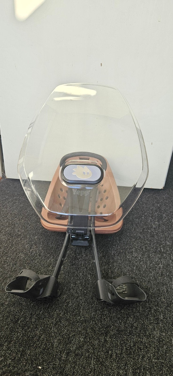 Thule Yepp mini Fietsstoeltje Voor met Windscherm - Gebruikt, Ophalen, Yepp, Voorzitje, Gebruikt