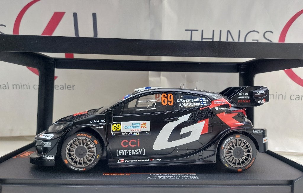 Ixo 1:18 Toyota GR Yaris Rally 1 Hybrid winnaar Rally Islas, Hobby en Vrije tijd, Modelauto's | 1:18, Ophalen of Verzenden, Nieuw