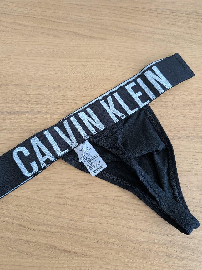 String Calvin Klein heren, Verzenden, Zwart, Calvin Klein, Overige typen