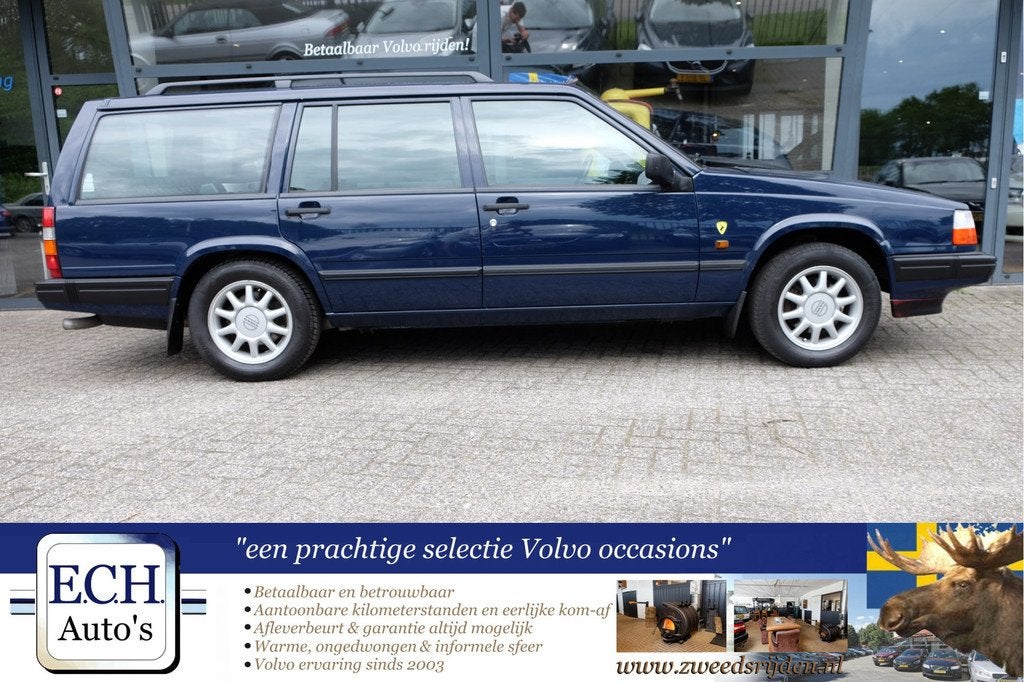 Volvo 940 2.3 135 pk Estate Trekhaak (bj 1996), Met garantie (alle), Origineel Nederlands, Handgeschakeld, Volvo