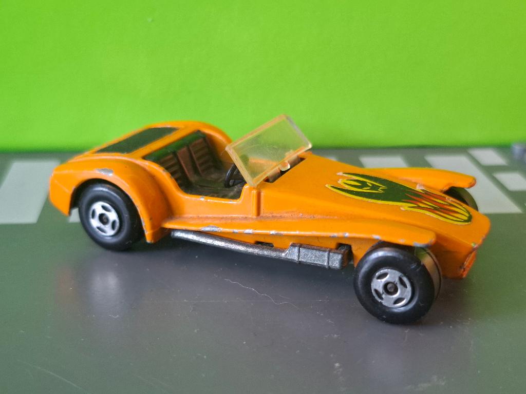 Matchbox 60 - Lotus Super Seven [geel] 1/55, Ophalen of Verzenden, Zo goed als nieuw, Auto