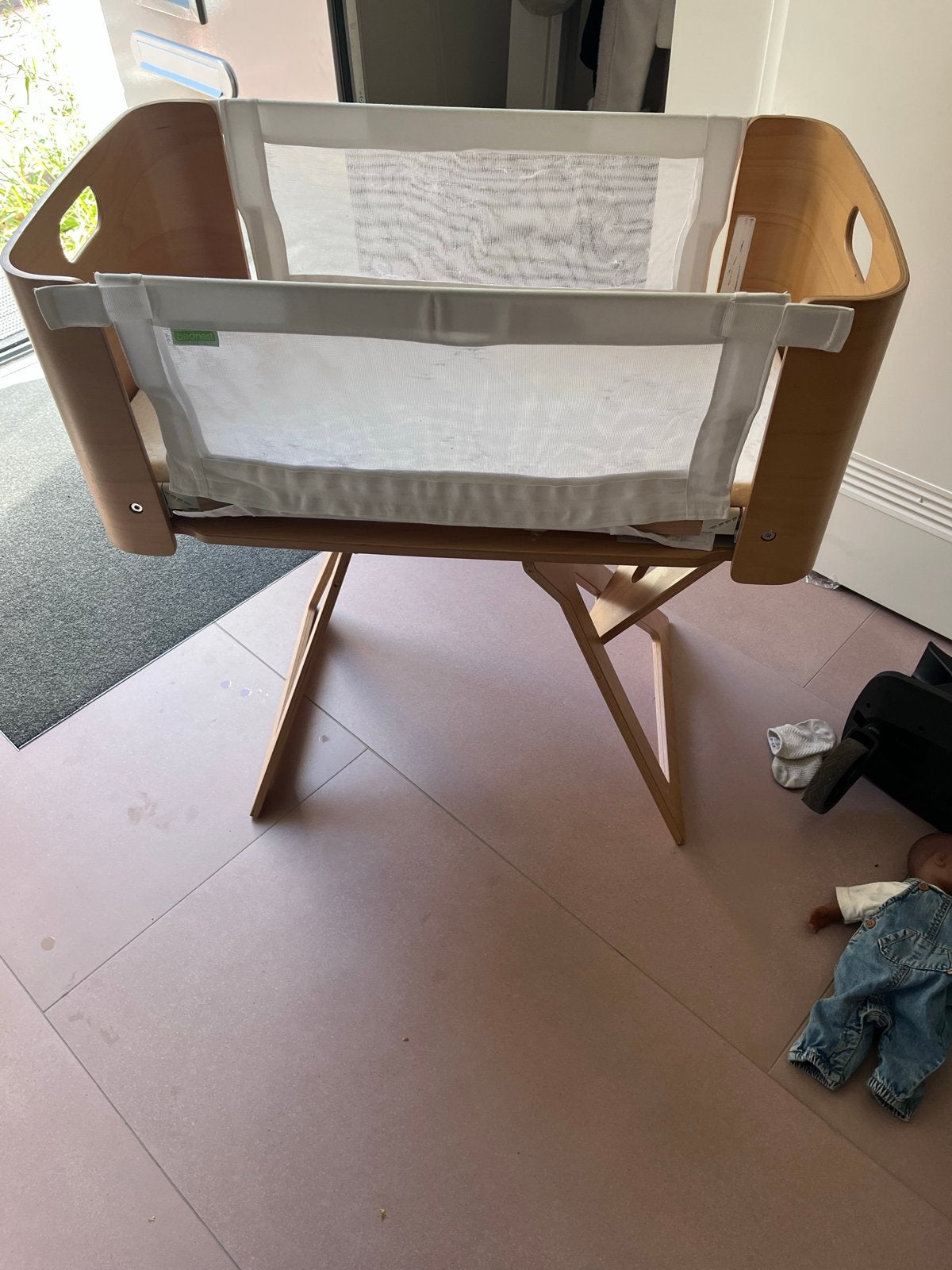 Bednest Co-Sleeper met nieuw matras, Kinderen en Baby's, Babywiegjes en Ledikanten, Ophalen, Gebruikt, Wieg