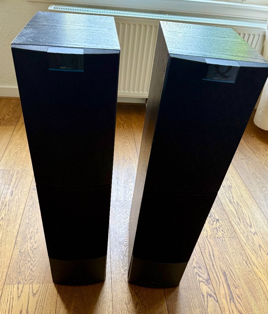KEF Q50 Vloerstaande Luidsprekers - Hoogwaardig Geluid, Audio, Tv en Foto, Luidsprekers, Gebruikt, Vloerstaande luidspreker, 150 watt of meer
