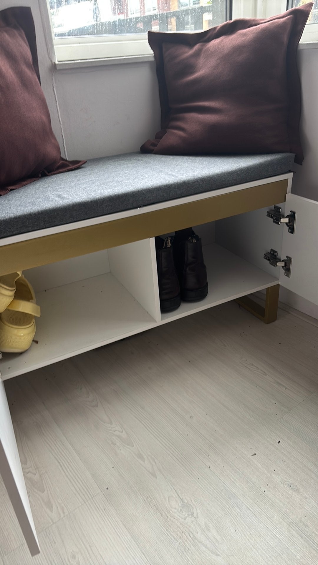 Shoe bench, Ophalen, 100 tot 150 cm, 5 laden of meer, Zo goed als nieuw