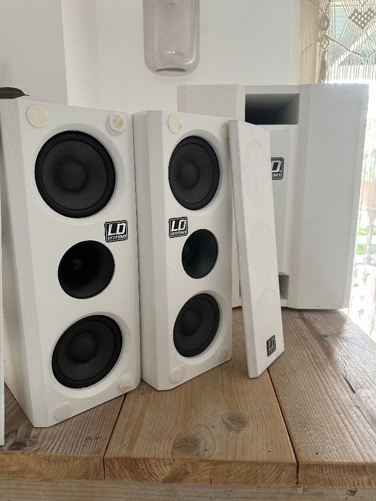 LD systems Dave 8 XS Wit., Muziek en Instrumenten, Ophalen, Zo goed als nieuw, Minder dan 500 watt, P.A.