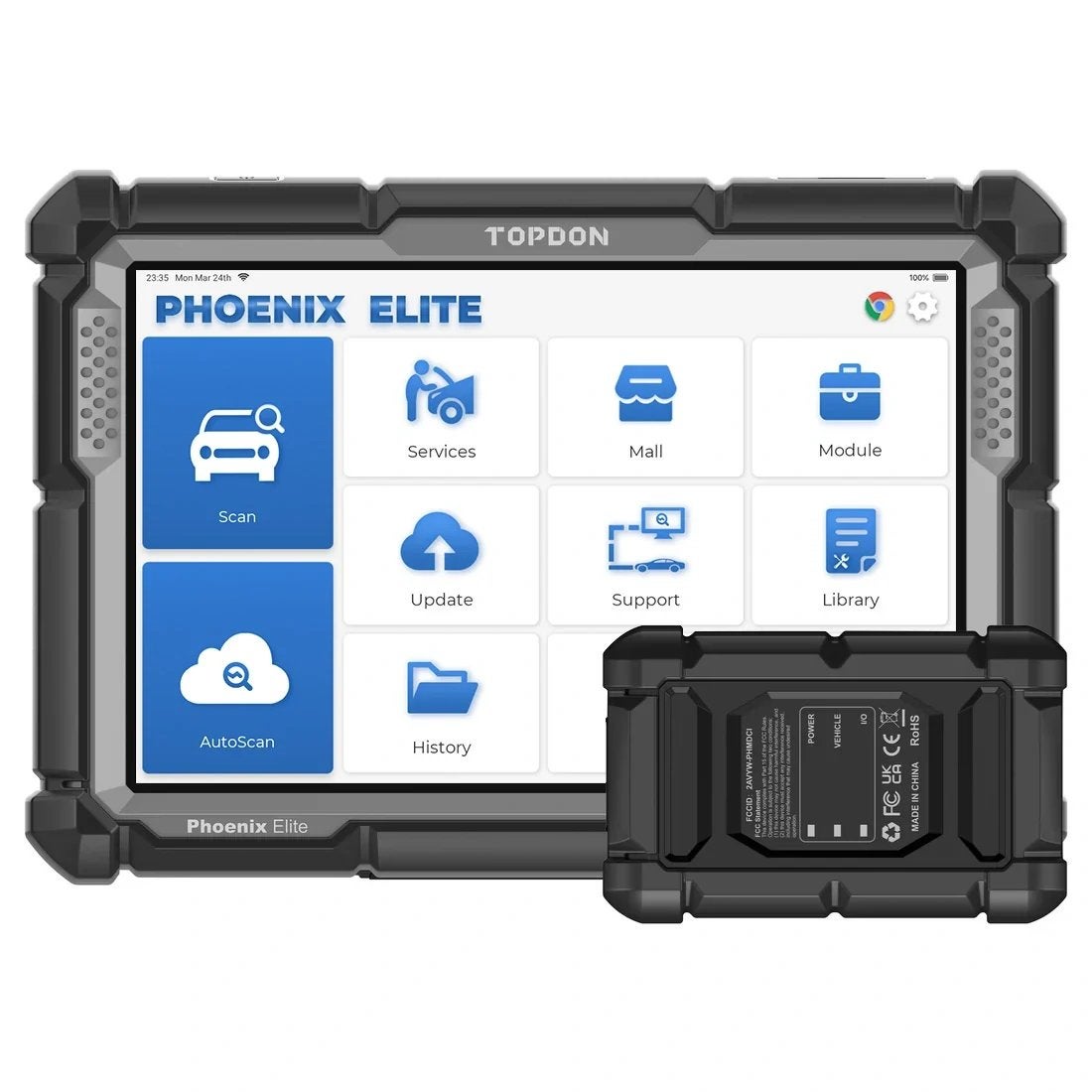 Topdon Phoenix Elite OBD Diagnose computer nieuw, Ophalen of Verzenden, Zo goed als nieuw