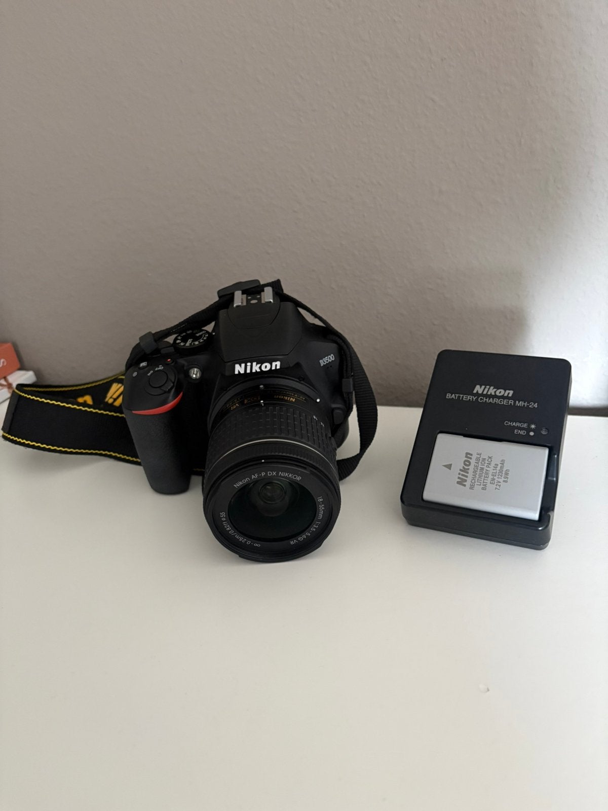 Nikon D3500 camera, Ophalen of Verzenden, Zo goed als nieuw, Nikon, Geen optische zoom