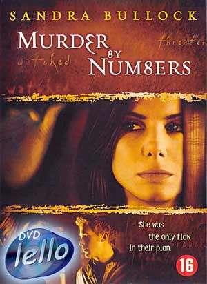 Murder by Numbers (2002 Sandra Bullock, Ben Chaplin) zgan NL, Cd's en Dvd's, Vanaf 16 jaar, Ophalen of Verzenden, Zo goed als nieuw