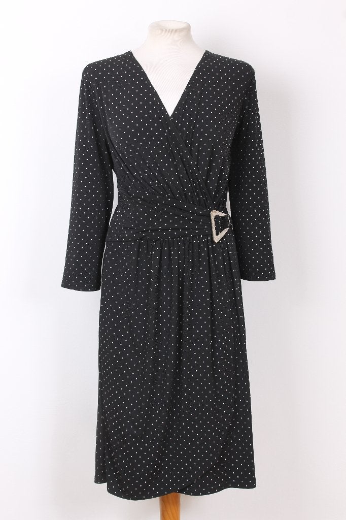 JOSEPH RIBKOFF  Jurk met Studs  Maat 40, Kleding | Dames, Jurken, Zo goed als nieuw, Maat 38/40 (M), Zwart, Knielengte, Ophalen of Verzenden
