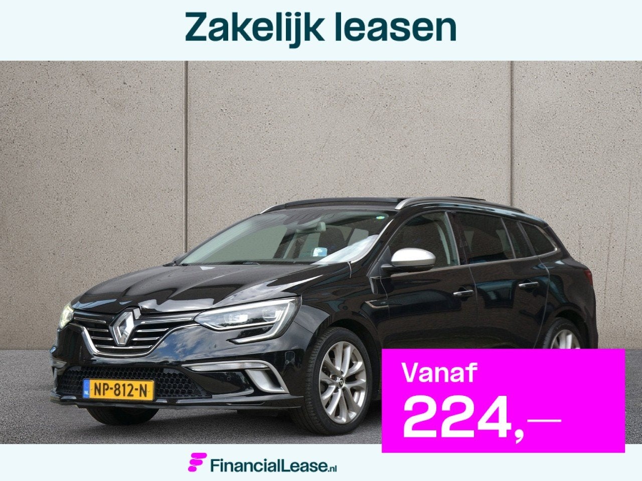 Renault Mégane Estate 1.2 TCe GT-Line 131PK! | Schuif/kante, Voorwielaandrijving, Gebruikt, 4 cilinders, Leder en Stof
