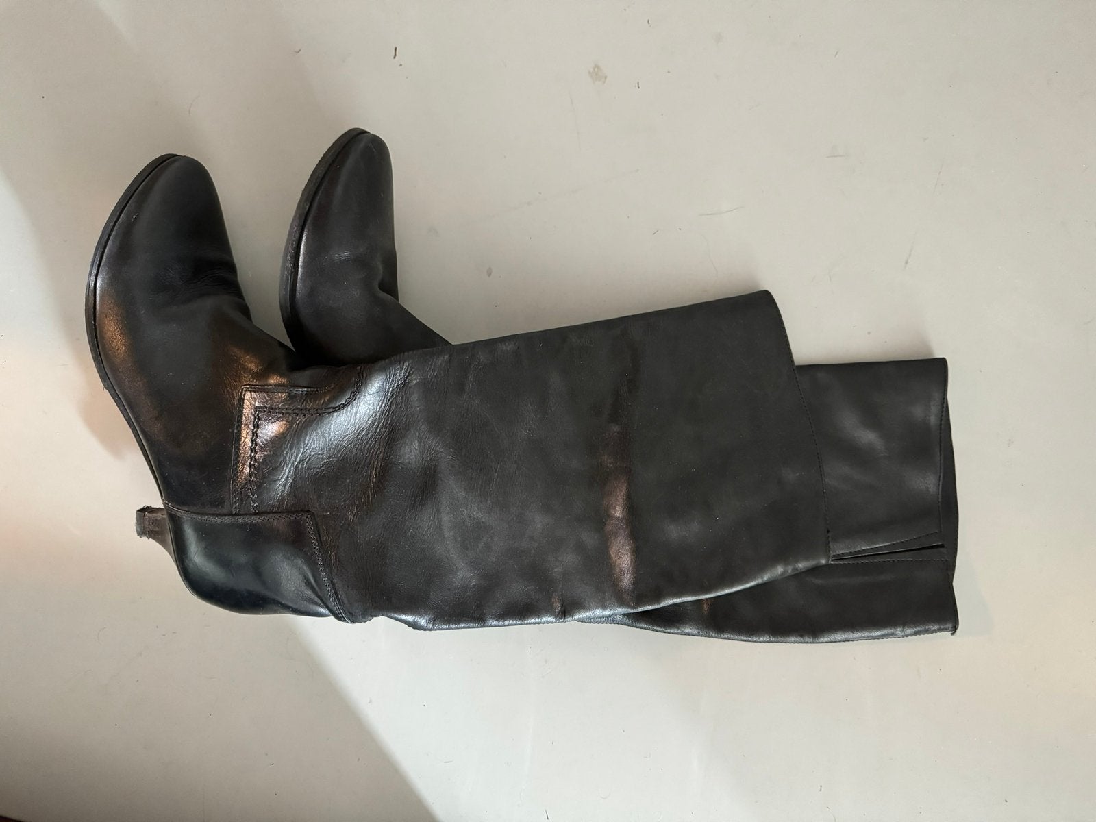 Buttero black high boots size 37.5, Kleding | Dames, Hoge laarzen, Zwart, Ophalen of Verzenden, Zo goed als nieuw