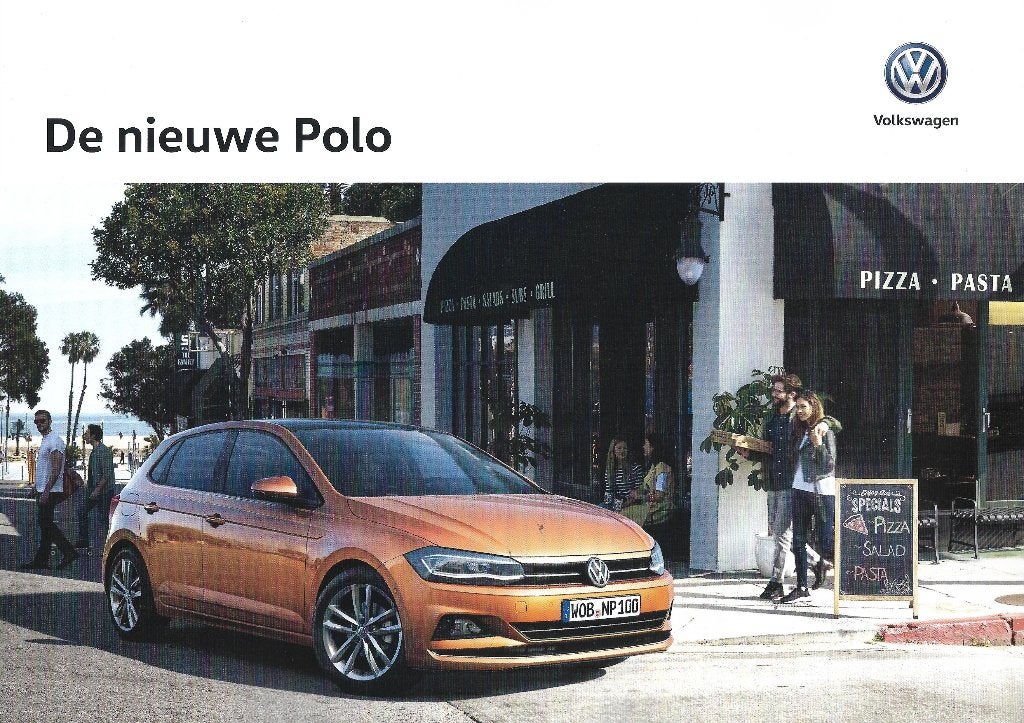 Volkswagen Polo folder, Ophalen of Verzenden, Zo goed als nieuw, Volkswagen