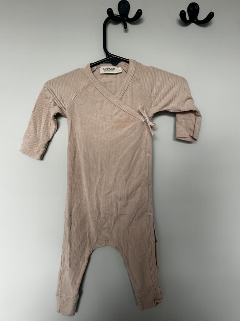 MarMar Copenhagen Boxpakje - Beige/Lichtroze - Maat 56, Ophalen of Verzenden, Zo goed als nieuw, Meisje, Pakje