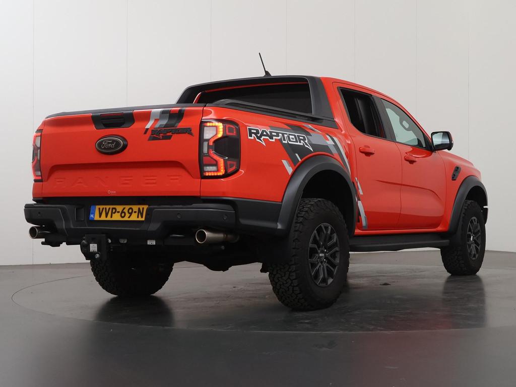 Ford Ranger 3.0 DOUBLE CAB | ECOBOOST | RAPTOR | LEDEREN BEK, Auto's, Automaat, Gebruikt, Euro 6, Overige kleuren