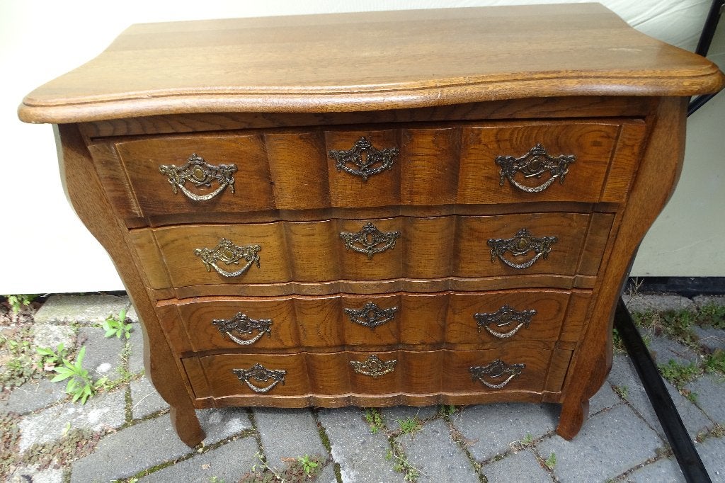 Lade/buik kastje, Huis en Inrichting, Ophalen, Minder dan 50 cm, Gebruikt, Eikenhout