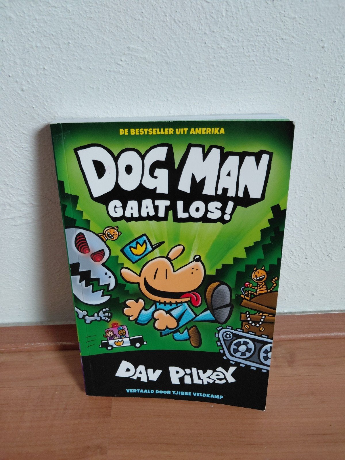 Dog Man Gaat Los! - Zo goed als nieuw, Ophalen of Verzenden, Zo goed als nieuw, Dav Pilkey, Fictie algemeen