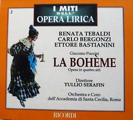 la boheme puccini, Verzenden, Zo goed als nieuw, Opera of Operette