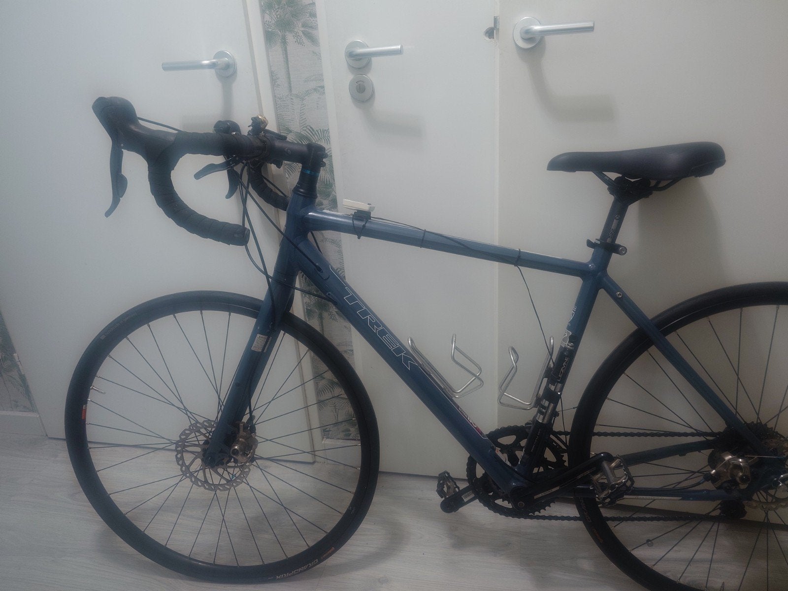 Trek racefiets met schijfremmen en Sora afmontage, Fietsen en Brommers, Fietsen | Racefietsen, 28 inch, Gebruikt, Aluminium, 49 tot 53 cm