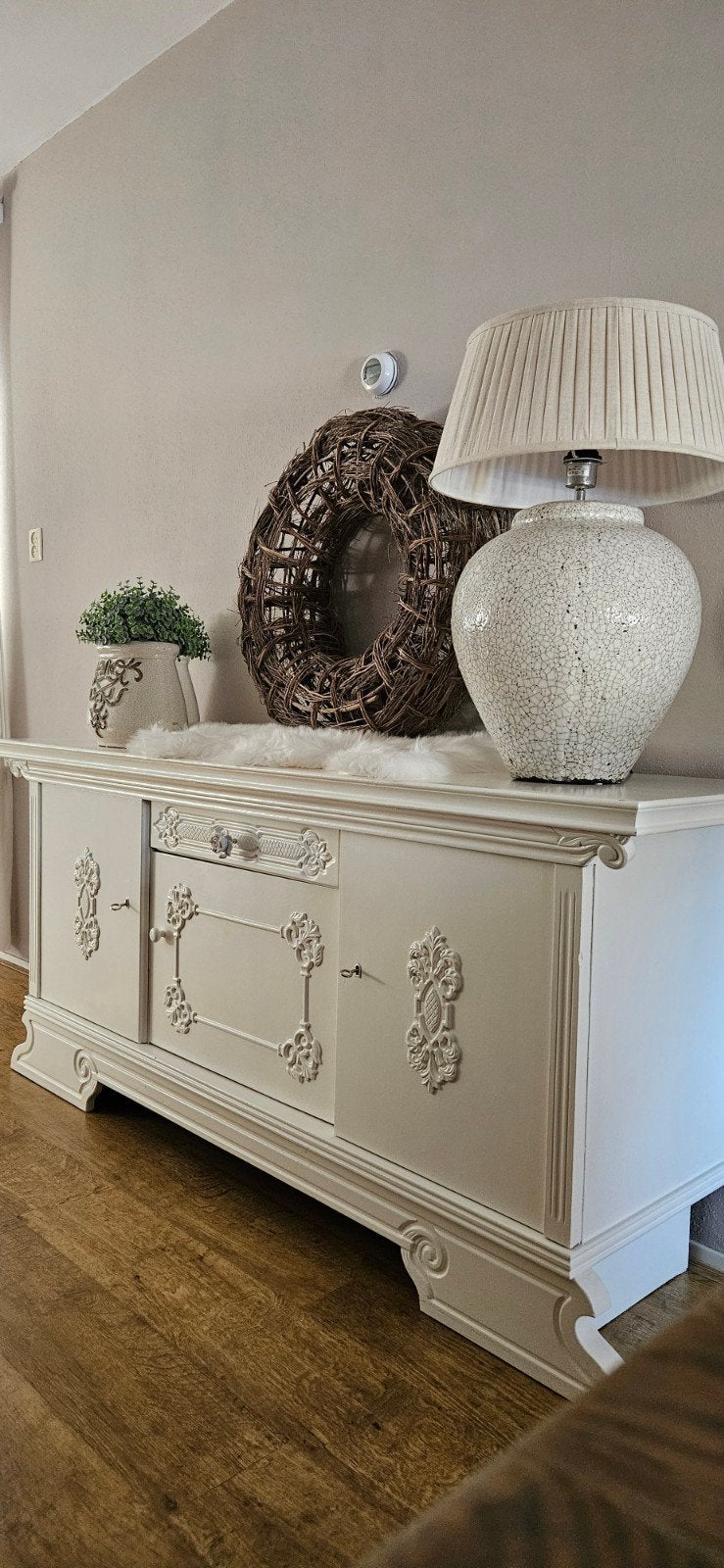 Landelijk dressoir, echt een plaatje!, Ophalen, Gebruikt, Met deur(en), Brocante landelijk