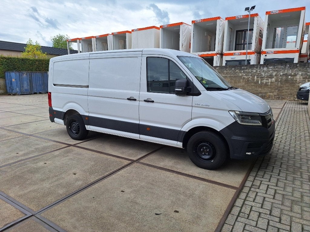 MAN TGE GB 2.0 TDI 177pk SW H1 3.180 FWD Aut 2024 Wit, Auto's, Zwart, 4 cilinders, MAN, Wit