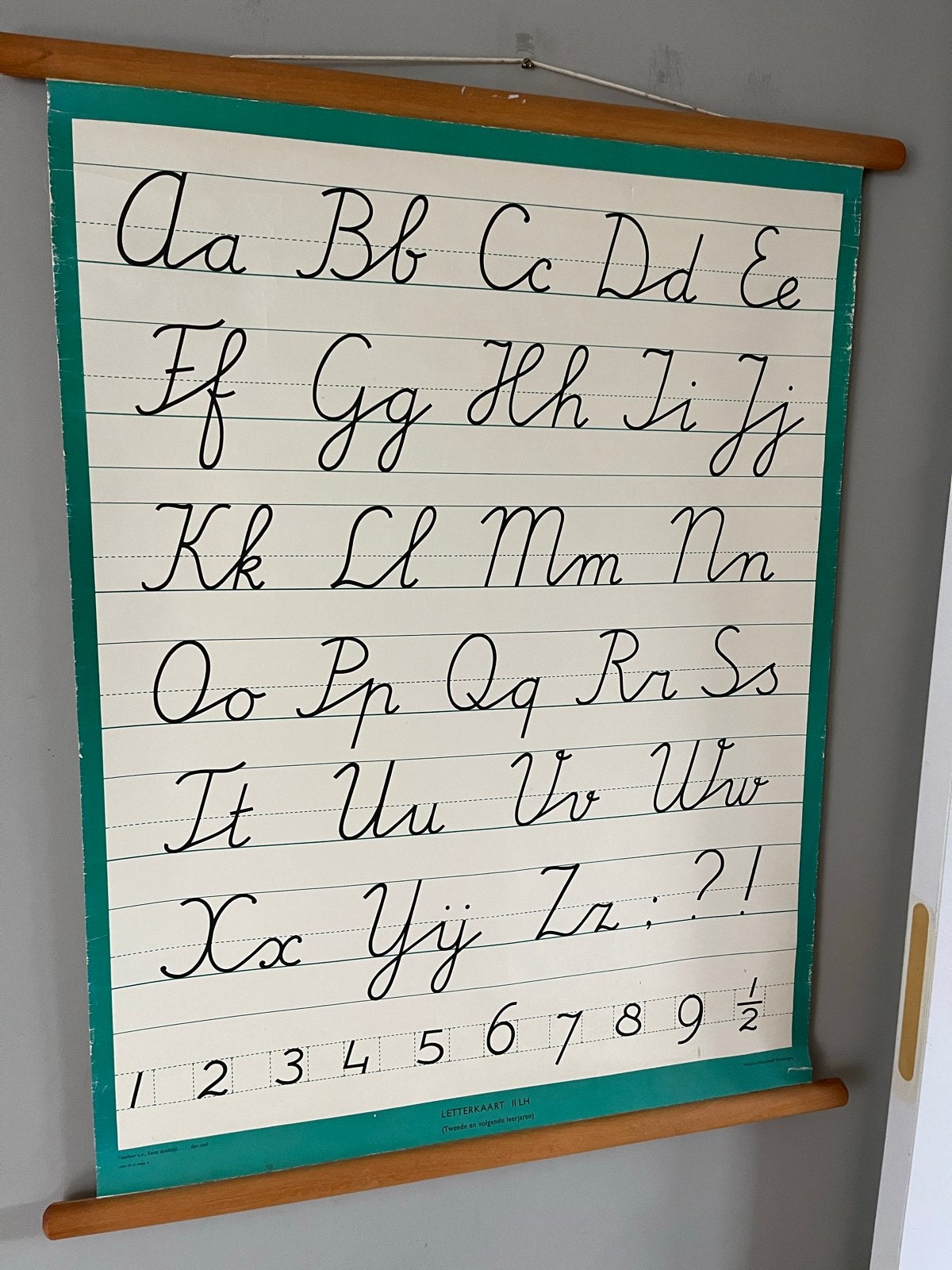 Vintage Letterkaart II LH - Wolters-Noordhoff Groningen, Ophalen of Verzenden, Overige thema's
