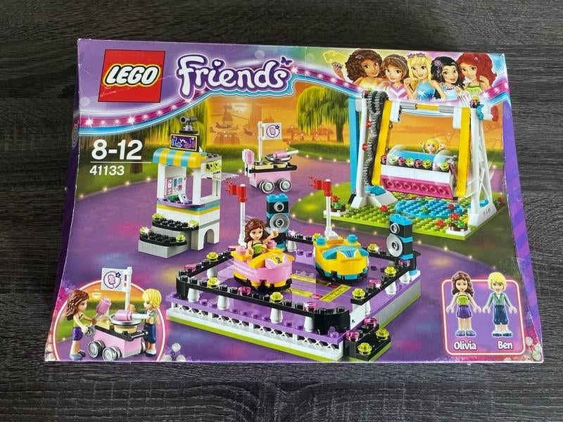 LEGO Friends Pretpark Botsauto's - 41133, Kinderen en Baby's, Speelgoed | Duplo en Lego, Gebruikt, Lego, Complete set, Compleet