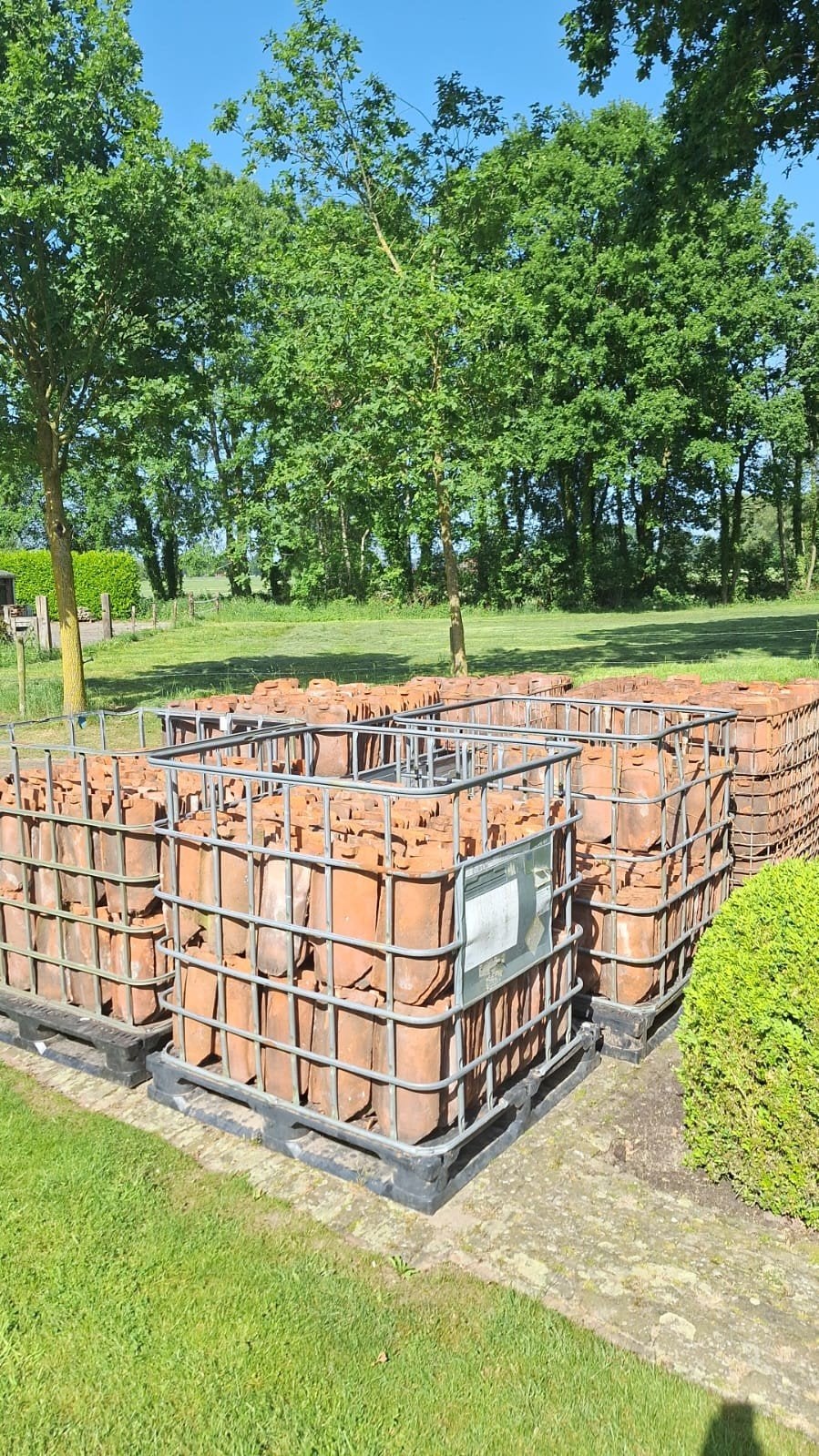 Oude Holle dakpannen, van elk soort > 5000 stuks op voorraad, Ophalen