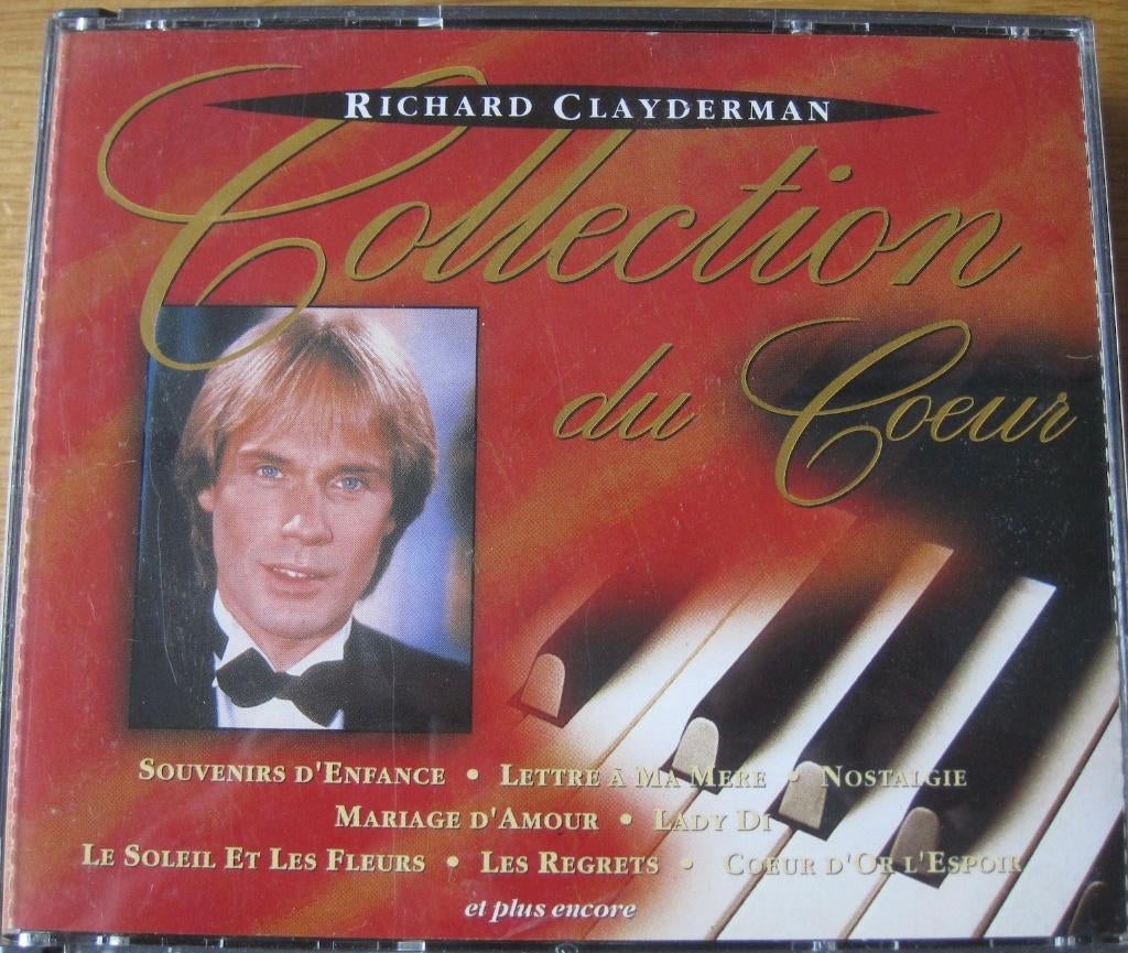 Richard Clayderman - Collection du Coeur - dubbelCD, Ophalen of Verzenden, Zo goed als nieuw
