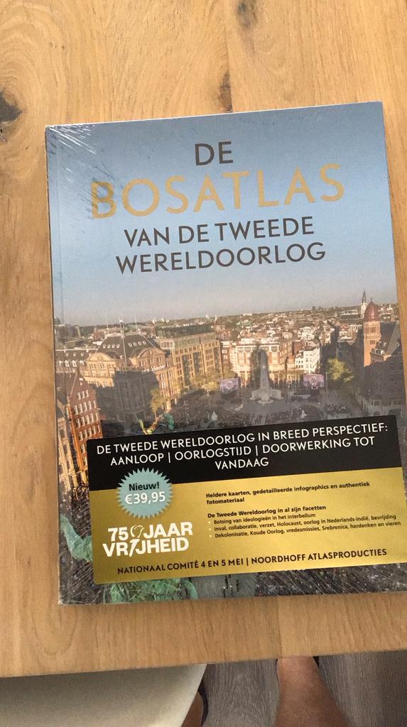 Redactie Bosatlas - De Bosatlas van de Tweede Wereldoorlog, Boeken, Atlassen en Landkaarten, Bosatlas, Redactie Bosatlas, Nieuw