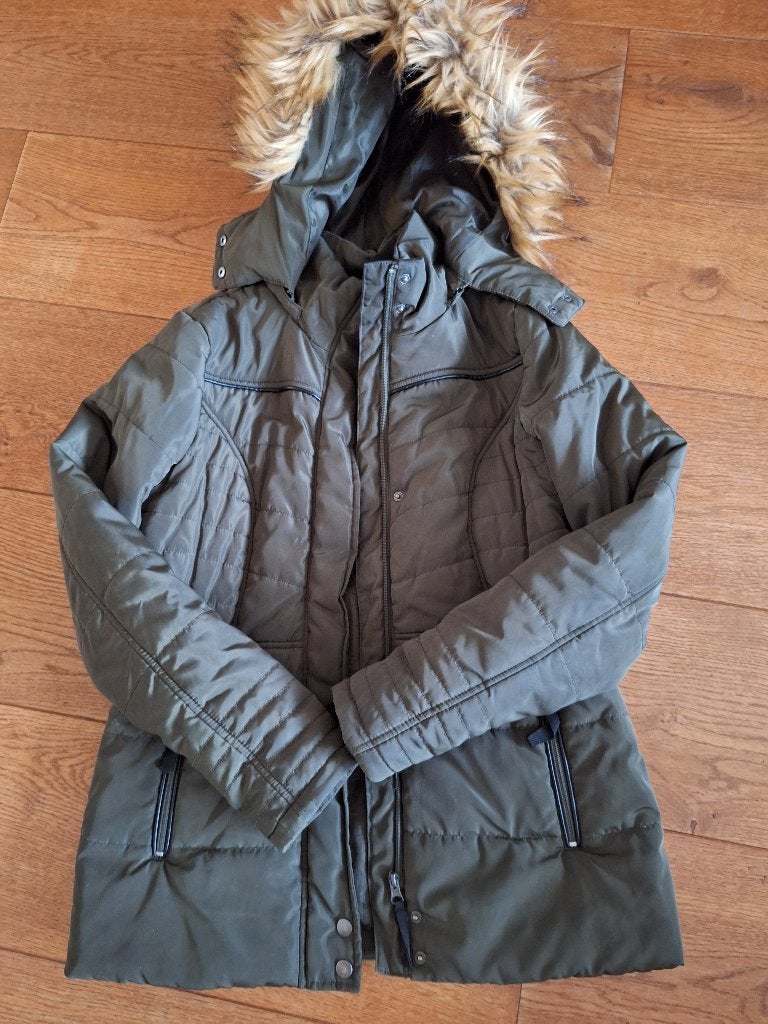 Jas met capuchon, Ophalen, Trend One, Maat 34 (XS) of kleiner, Gedragen