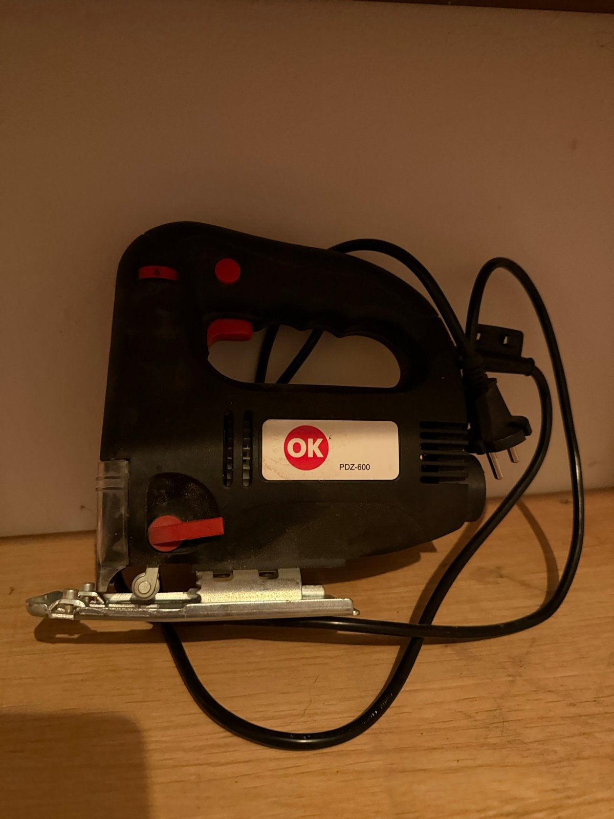 OK Decoupeerzaag PDZ-600 - Zo goed als nieuw, Decoupeerzaag, 600 tot 1200 watt, Ophalen of Verzenden, Zo goed als nieuw
