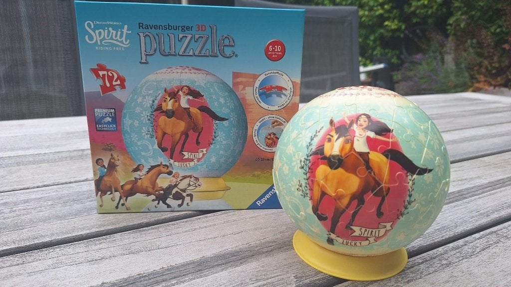 3D puzzel Spirit bal  (Ravensburger 111435), Ophalen, Meer dan 50 stukjes, Zo goed als nieuw, 6 jaar of ouder