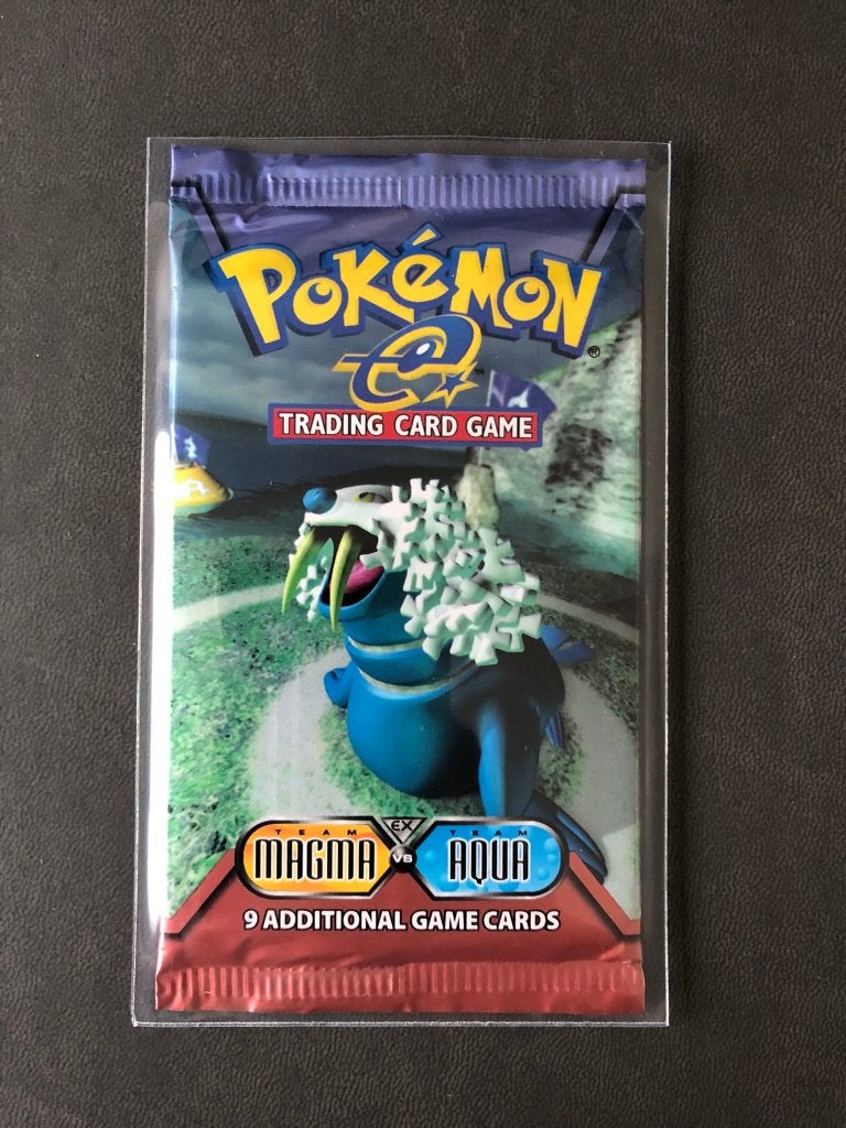 Booster Pack Team Magma Vs Aqua Walrein Art, Ophalen of Verzenden, Nieuw, Booster