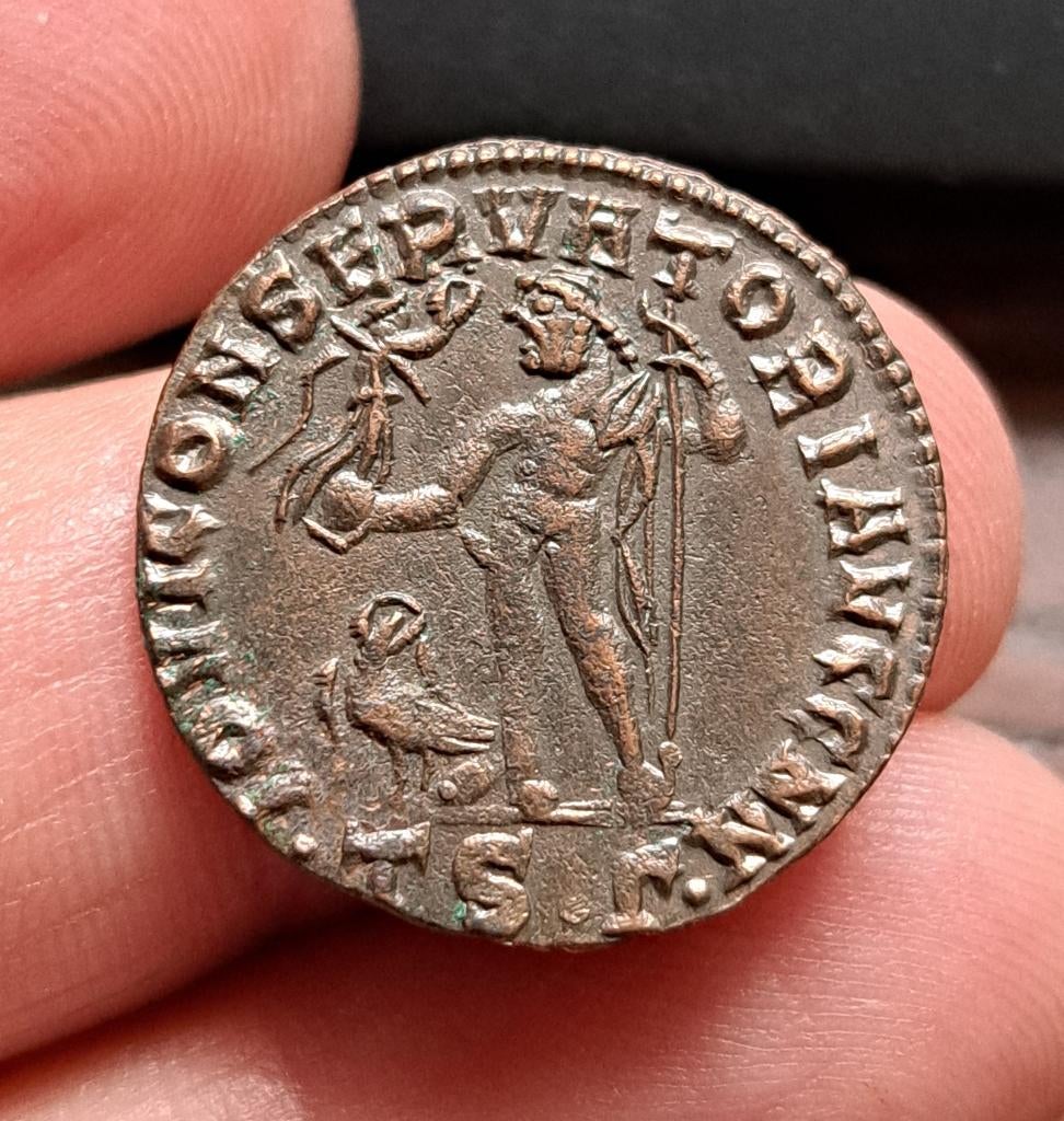Prachtig Licinius - IOVI CONSERVATORI Thessaloniki, Postzegels en Munten, Ophalen of Verzenden, Overige landen, Losse munt
