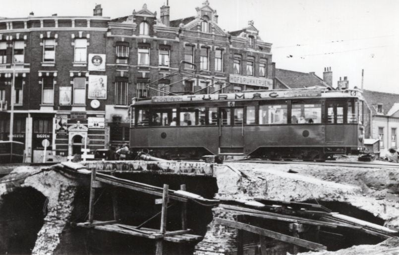 RET Mannenkoor Nr. 347 Tram, Verzamelen, Verzenden, 1940 tot 1960, Ongelopen, Zuid-Holland
