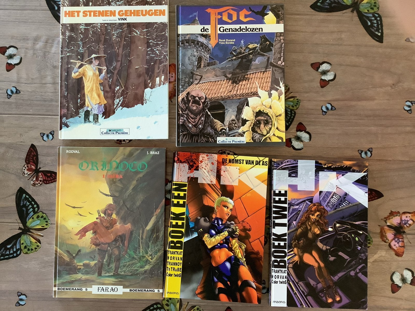 Diverse stripboeken: Het Stenen Geheugen, Nash, Foc, etc., Boeken, Stripboeken, Meerdere stripboeken, Ophalen, Gelezen