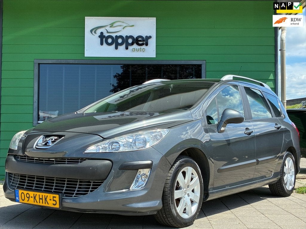 Peugeot 308 SW 1.6 VTi XS|2e Eigenaar|Automaat|Panoramadak|N, Auto's, Peugeot, 1441 kg, Gebruikt, 4 cilinders, 1370 kg