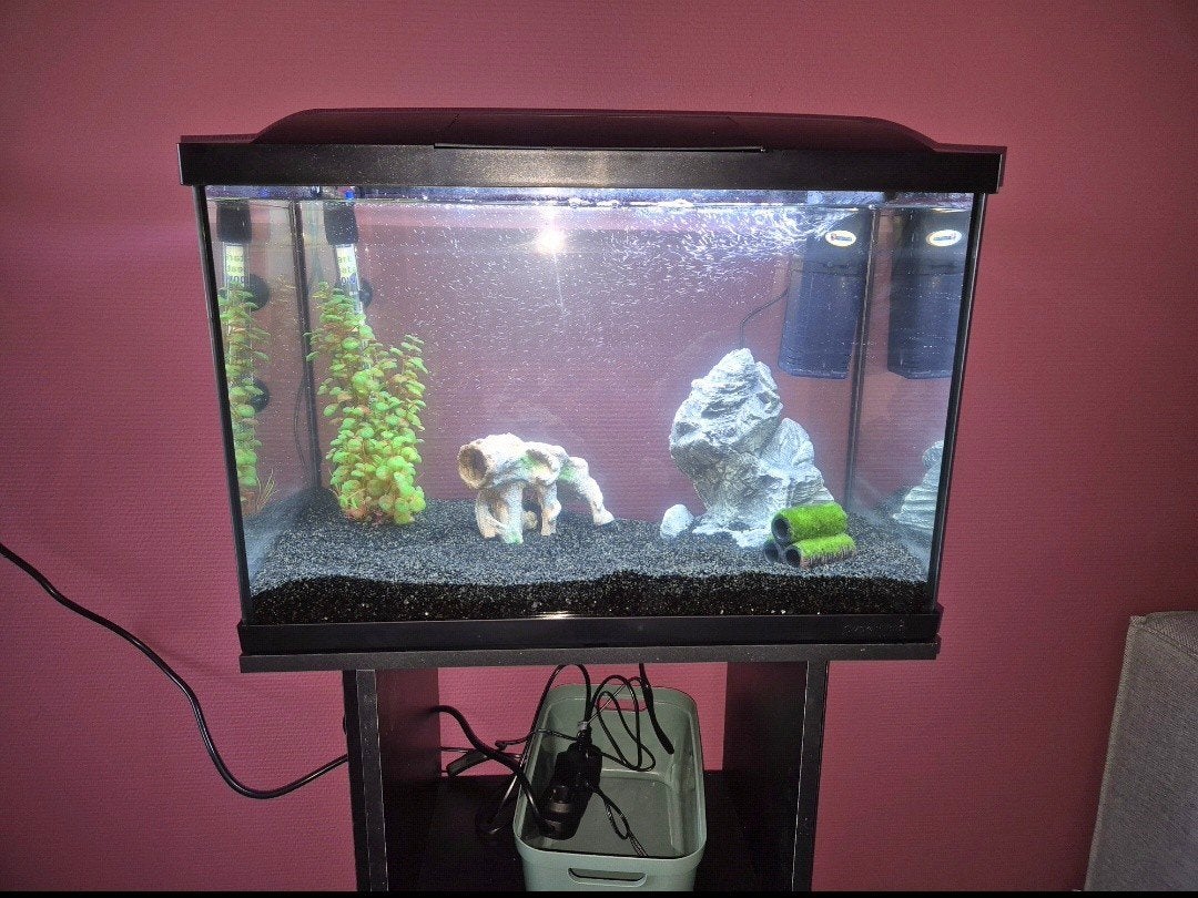 superfish aquarium incl meubel, Ophalen, Zo goed als nieuw, Leeg aquarium, Inclusief deksel