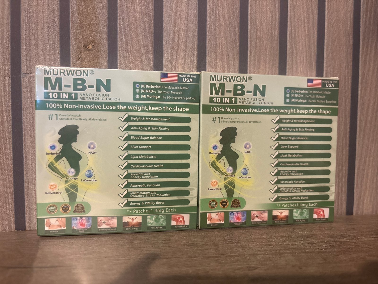 Murwon M-B-N 10 in 1 Nano Fusion Metabolische Pleisters, Ophalen, Nieuw, Overige typen