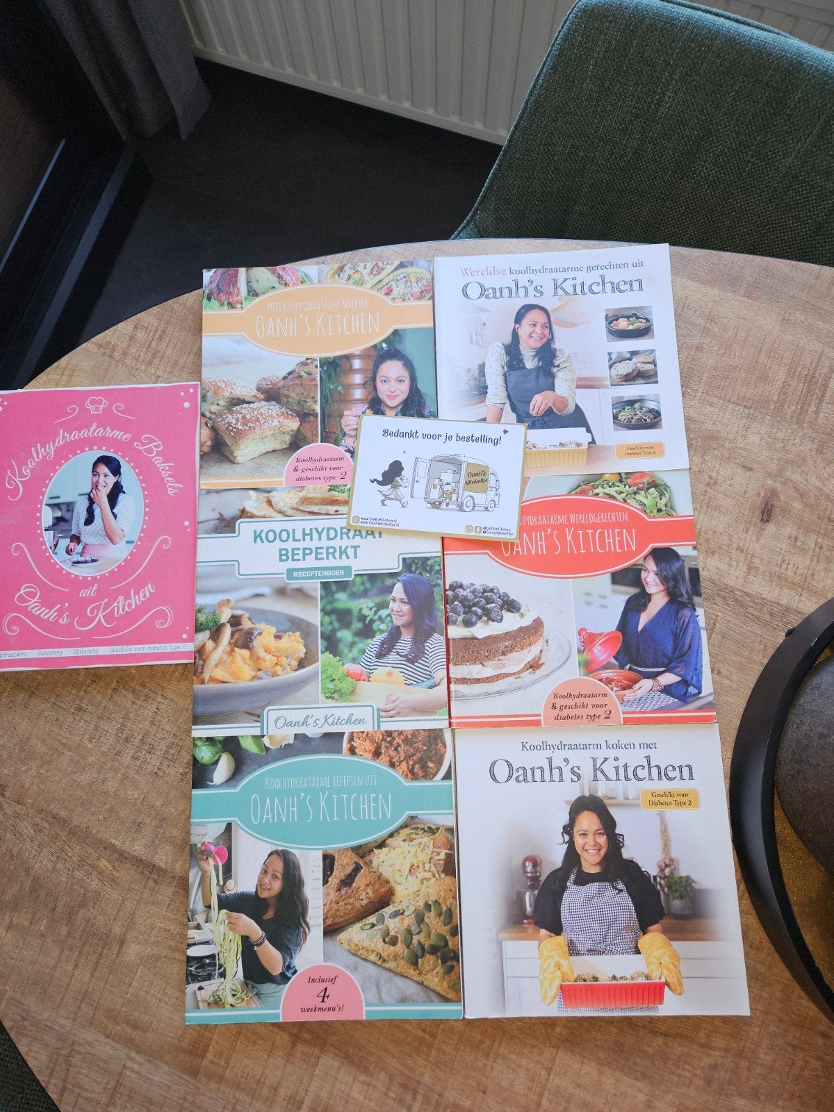 16 kha kookboeken ,Lisa Kookt, Oan, Ophalen of Verzenden, Gelezen, Gezond koken