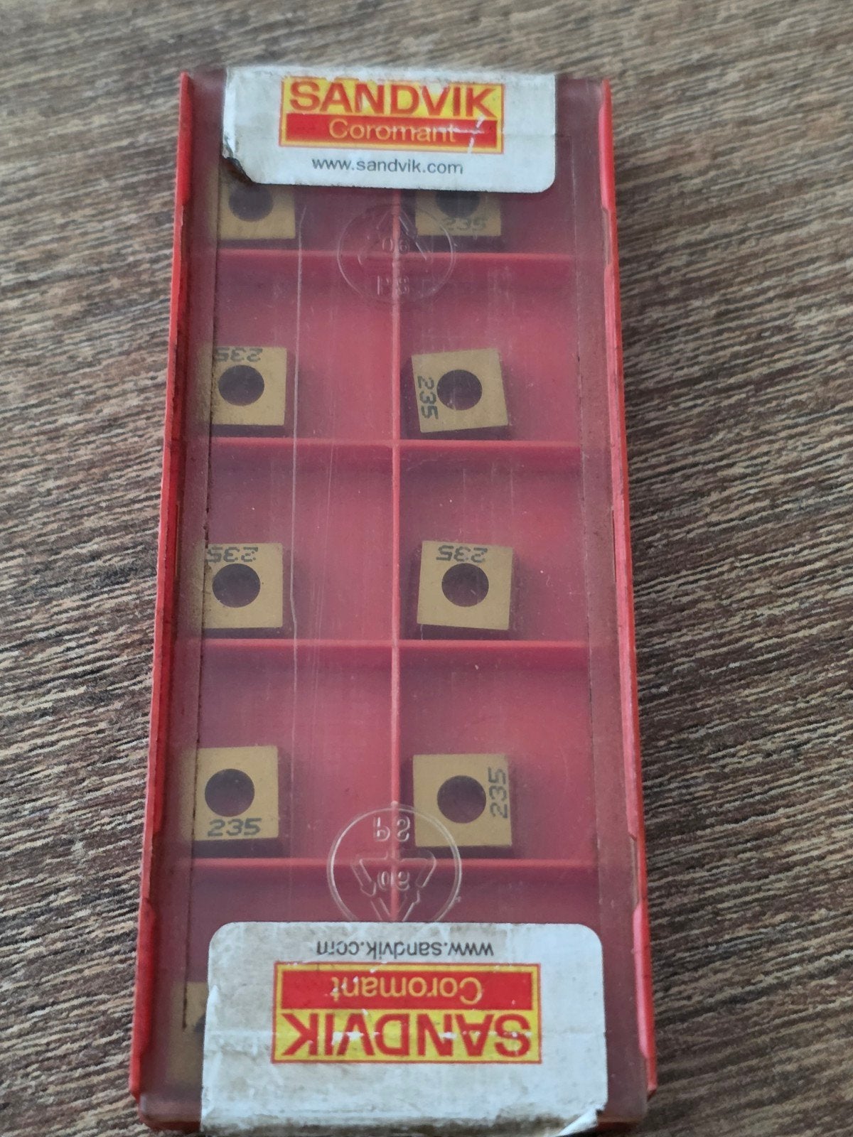 Sandvik coromant spmt 09 t3 08-wh 235 wisselplaten, Ophalen of Verzenden, Nieuw