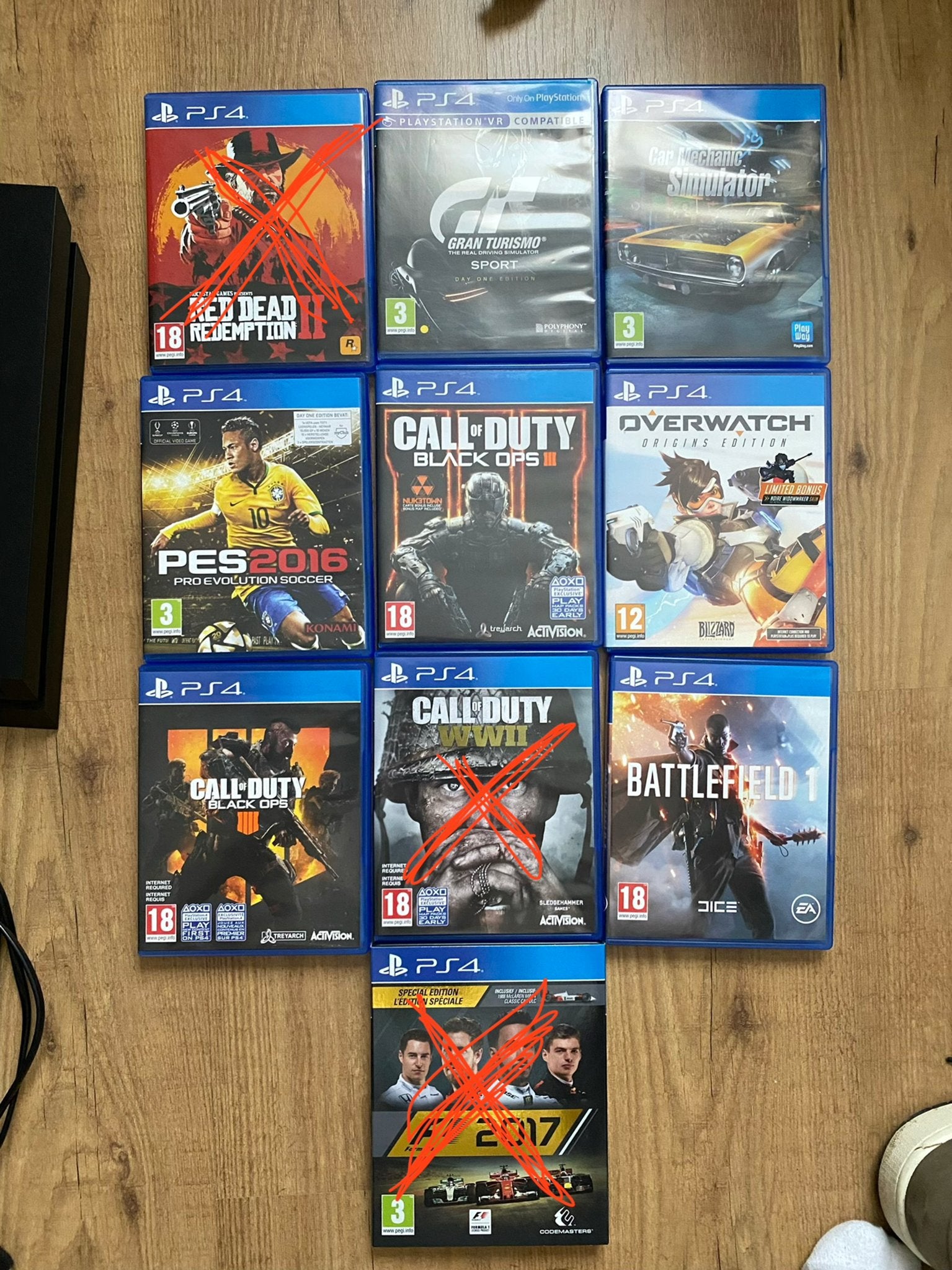 PS4 Games: Gran Turismo Sport, Call of Duty, Overwatch, Spelcomputers en Games, Games | Sony PlayStation 4, Online, Gebruikt, Vanaf 18 jaar