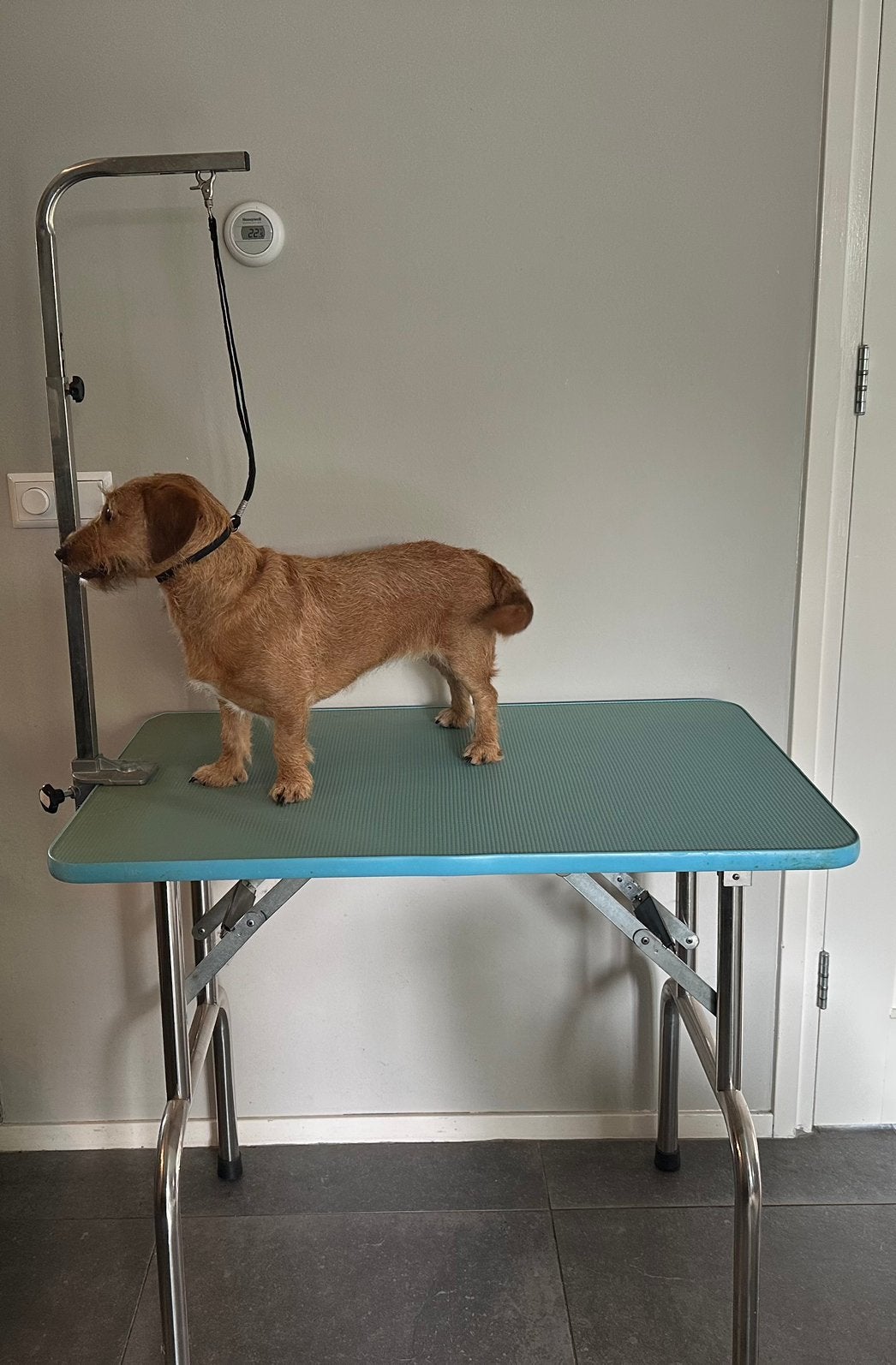 Trim tafel, Ophalen, Gebruikt