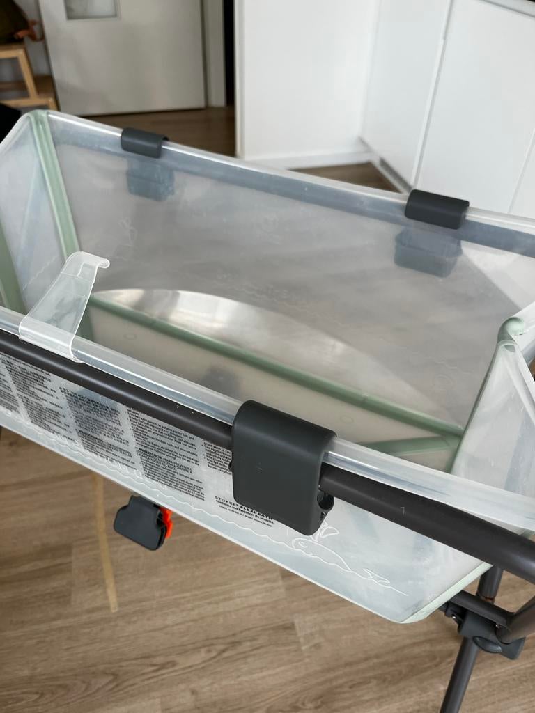 Stokke Flexi Bath badje met standaard, Overige merken, Gebruikt, Ophalen of Verzenden, Badje