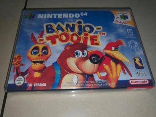 Banjo Tooie N64 Game Case, Avontuur en Actie, Verzenden, 1 speler, Zo goed als nieuw