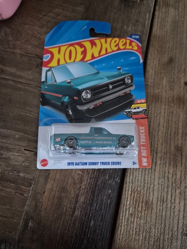 hot wheels 1976 datsun sunny truck (b120) hw hot truck, Ophalen of Verzenden, Nieuw, Bus of Vrachtwagen
