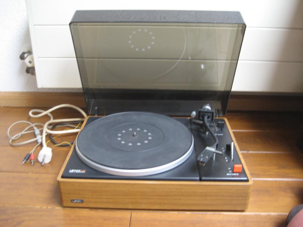 lenco l62 made in switserland turntable vintage, Audio, Tv en Foto, Platenspelers, Ophalen of Verzenden, Gebruikt, Platenspeler