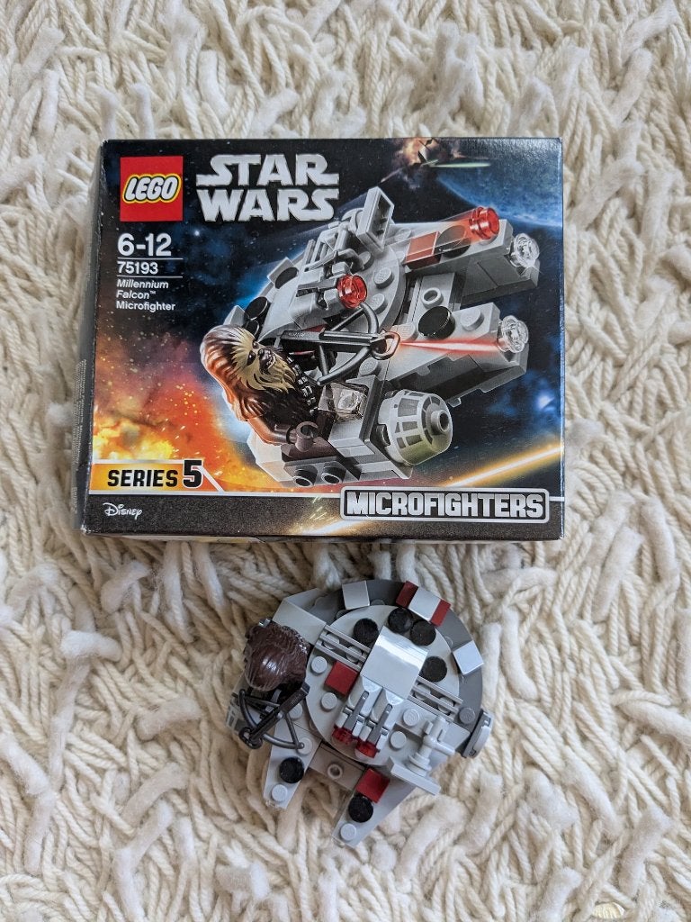 LEGO Millenium Falcon microfighter, Kinderen en Baby's, Speelgoed | Duplo en Lego, Ophalen, Compleet, Star Wars, Lego